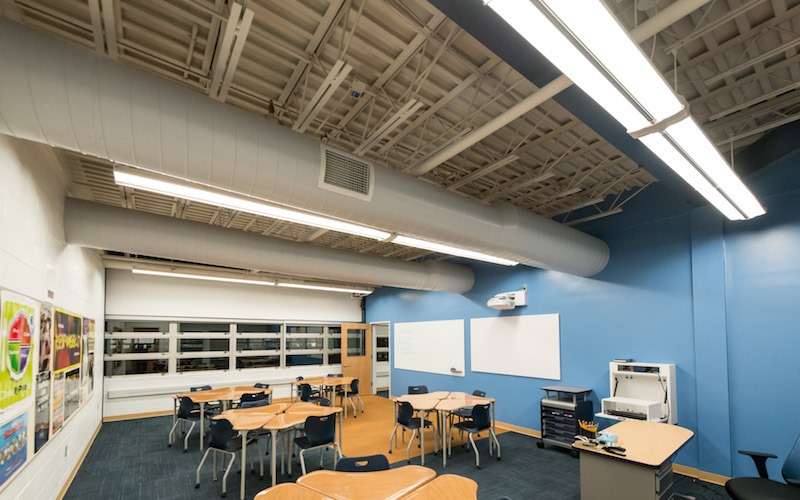 pingry classroom lighting